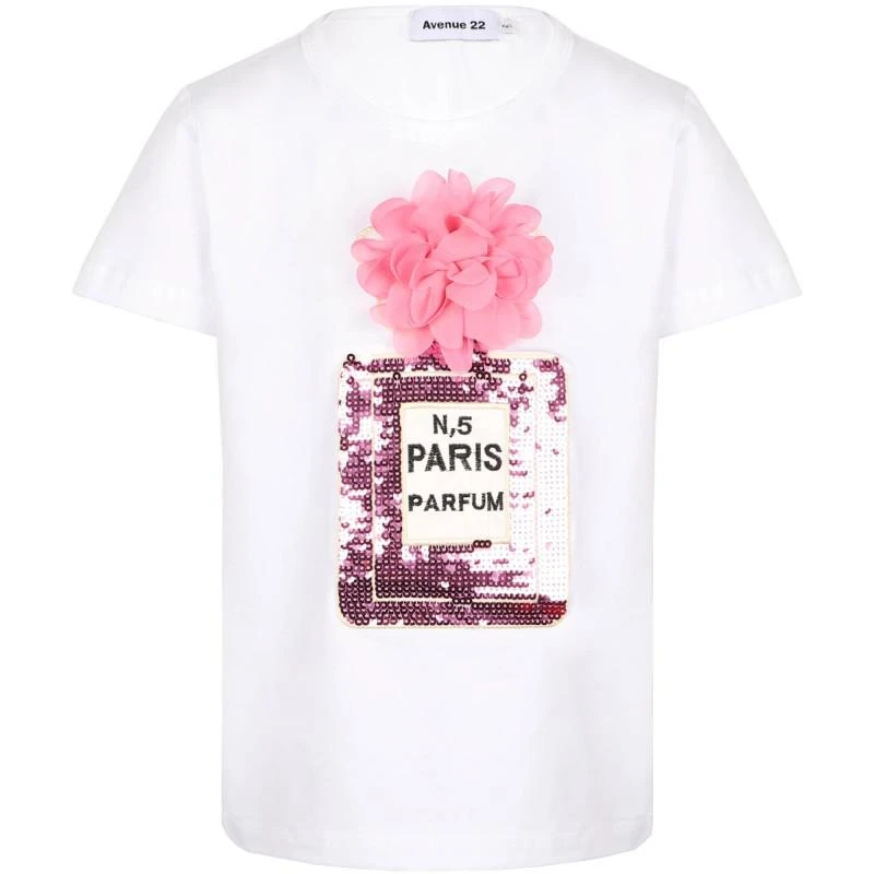 Avenue 22 Sequin perfume t shirt 1