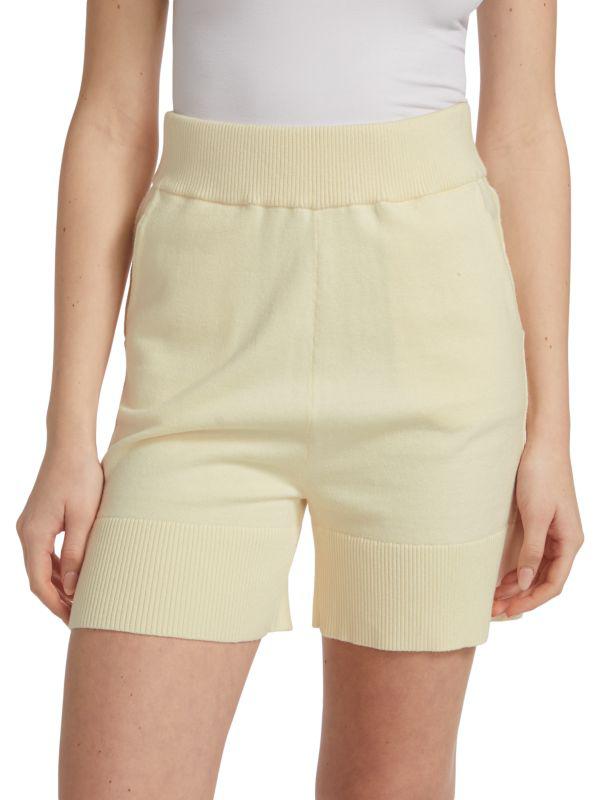 n:philanthropy Balfour High-Waisted Knit Shorts