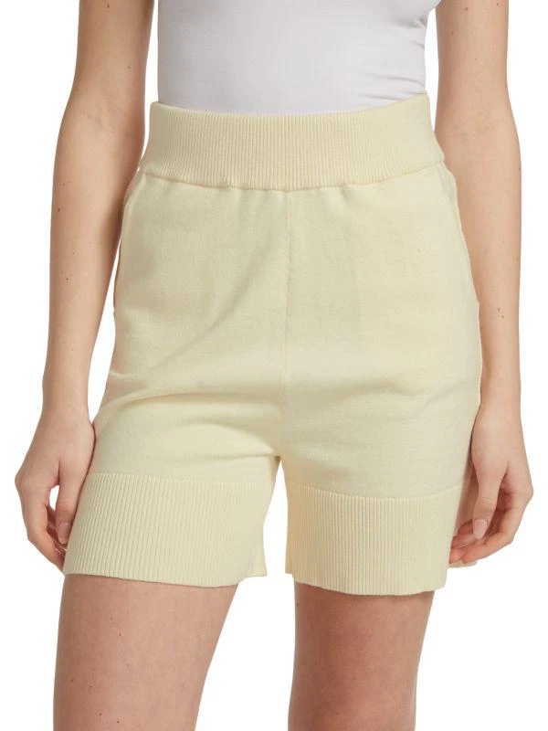 n:philanthropy Balfour High-Waisted Knit Shorts 1