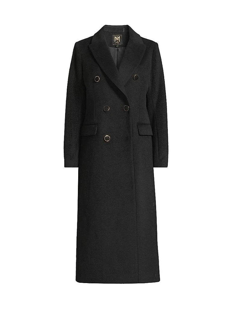 Milly Wool-Blend Double-Breasted Coat 1