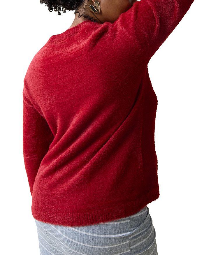 Ingrid & Isabel Fluffy V-Neck Maternity Sweater