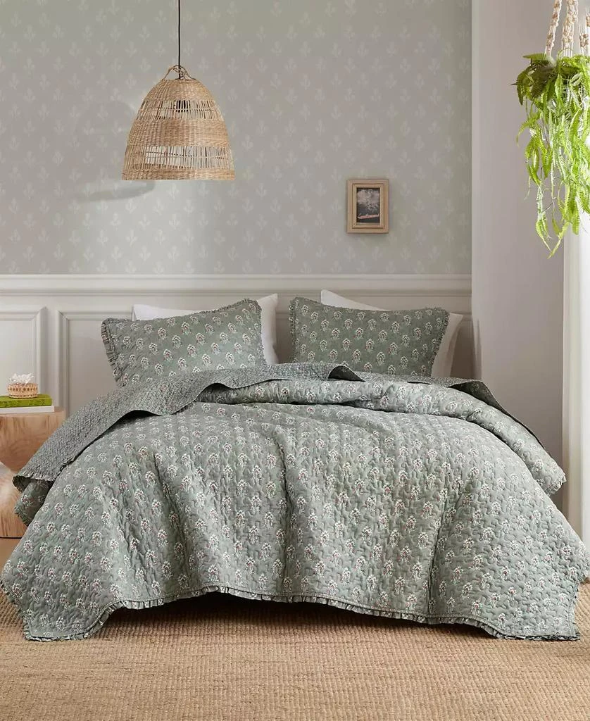 Madison Park Linwood Ruffle 3-Pc. Quilt Set