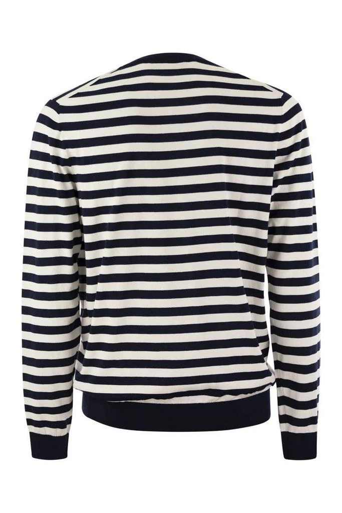 Vilebrequin Vilebrequin Striped Cotton Crew-Neck Jumper 2