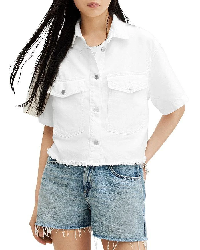 ALL SAINTS Tove Denim Shirts 7