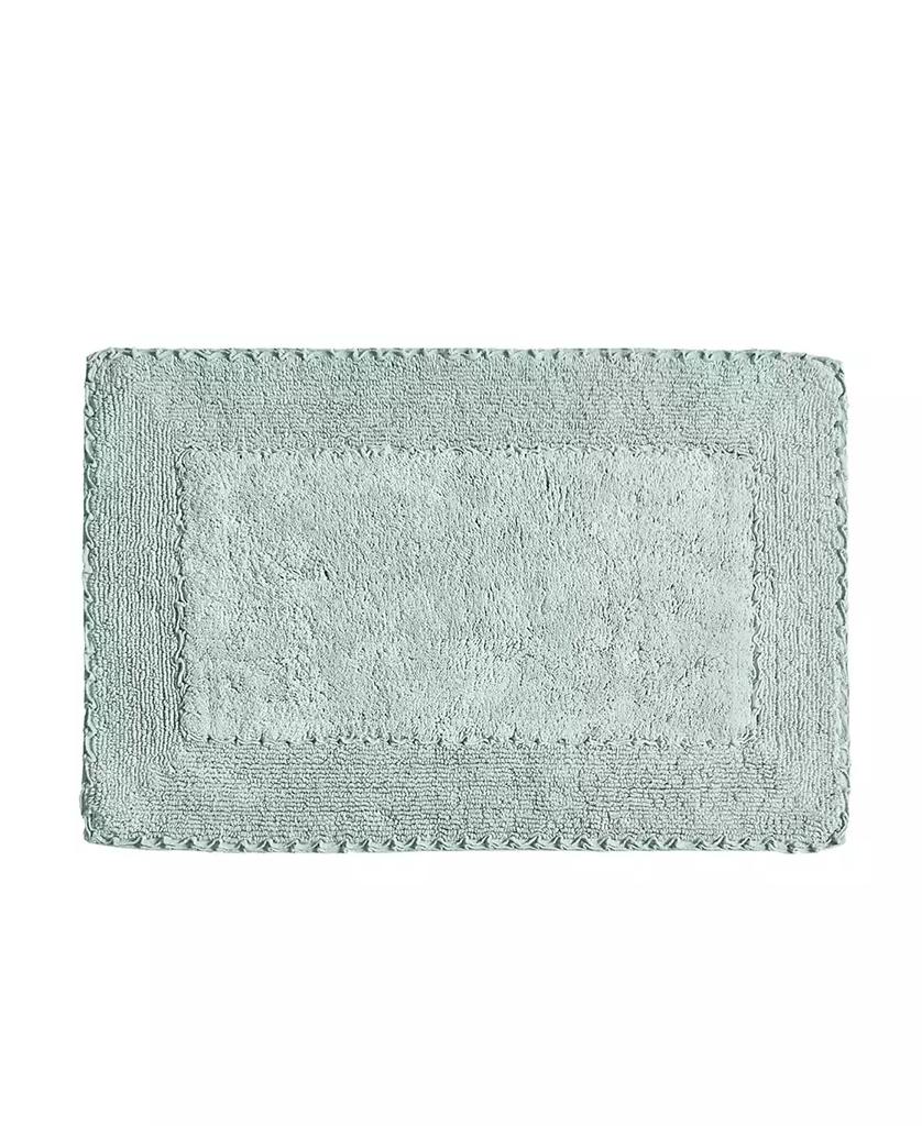 Laura Ashley Cotton Ruffled Bath Rug