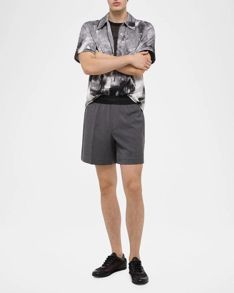 Helmut Lang Men's Scribble Zip Shirt 2