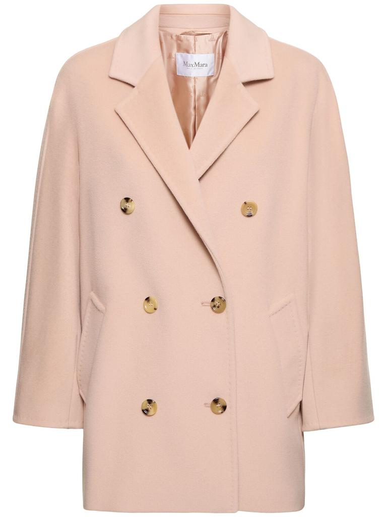 MAX MARA Rebus Wool & Cashmere Short Coat