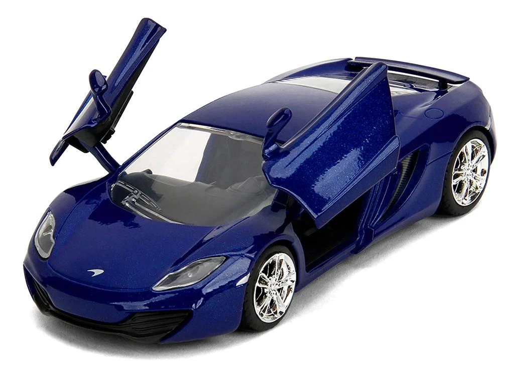 Jada McLaren MP4.12C Blue Metallic "Furious 7" (2015) Movie "Fast 
Furious" Series 1/32 Diecast Model Car by 2