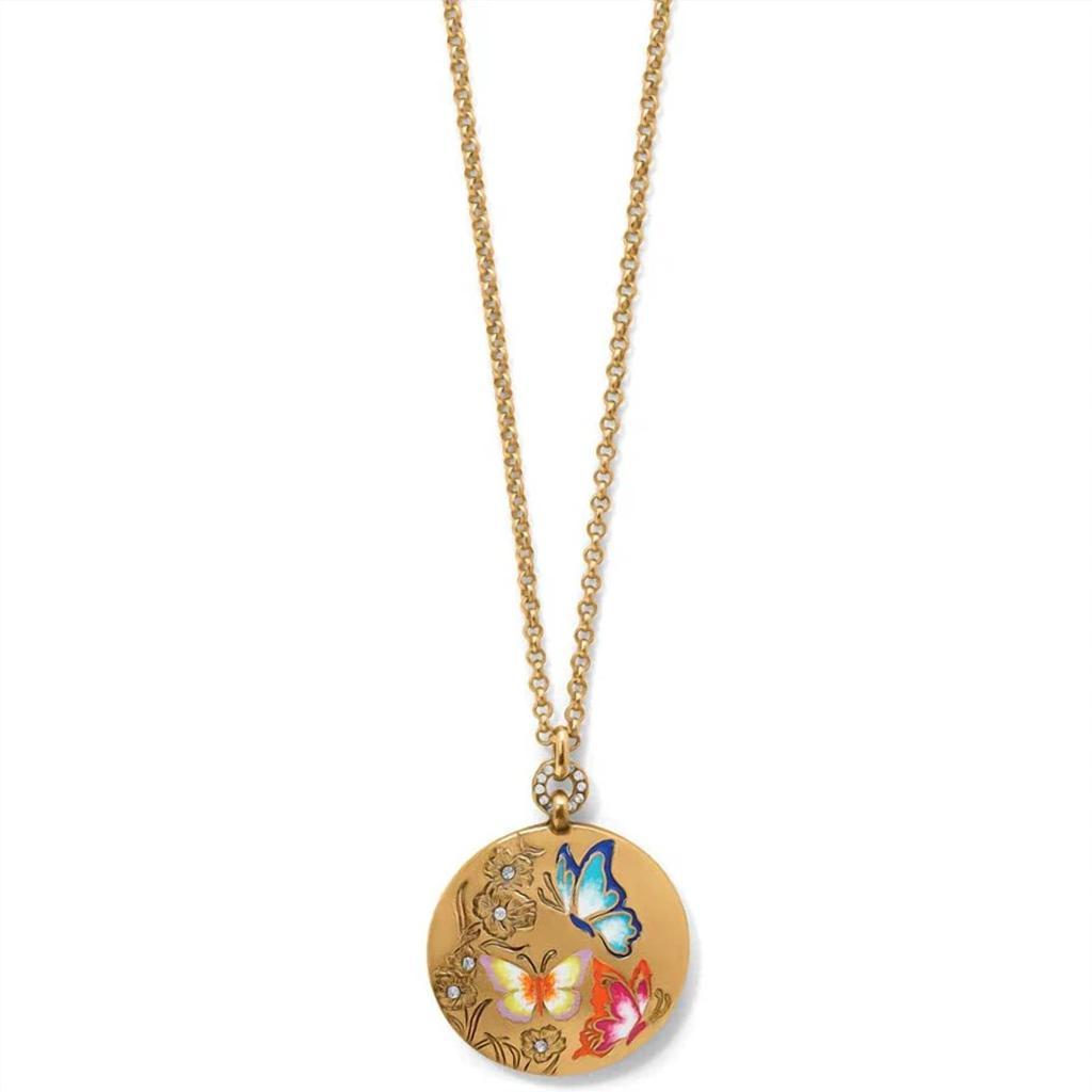 Brighton Brighton - Garden's Splendour Butterfly Necklace