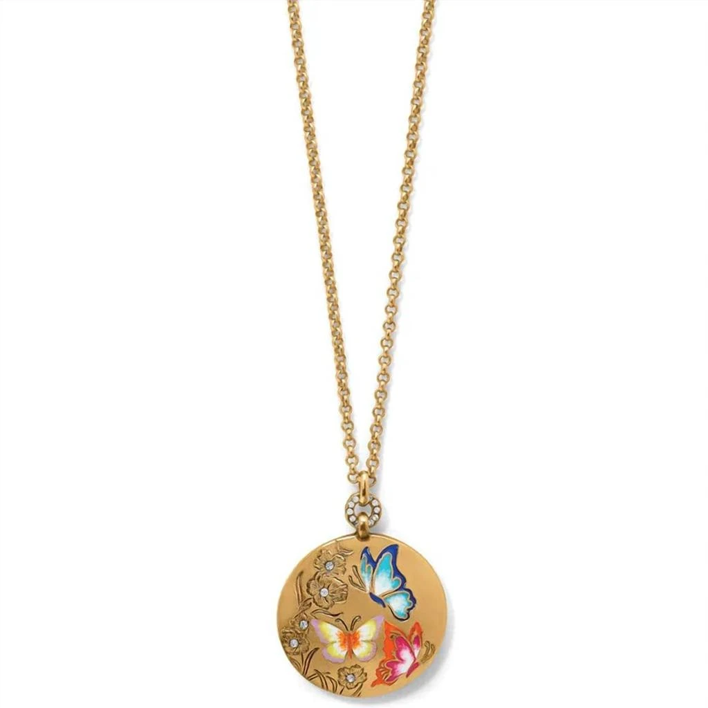 Brighton Brighton - Garden's Splendour Butterfly Necklace 2