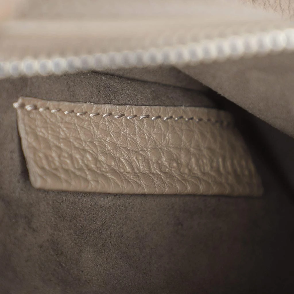 Fendi Fendi Grey Selleria Leather Mini Fendessence Hobo 8