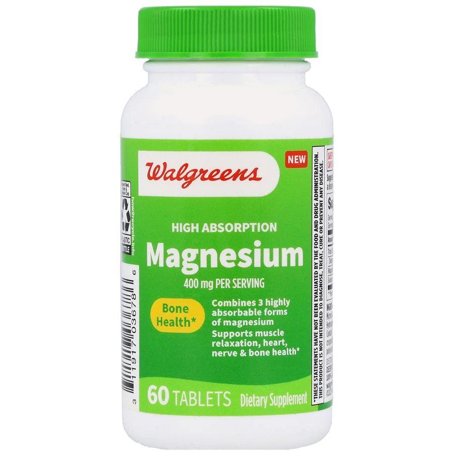Walgreens Magnesium 400 mg Tablets