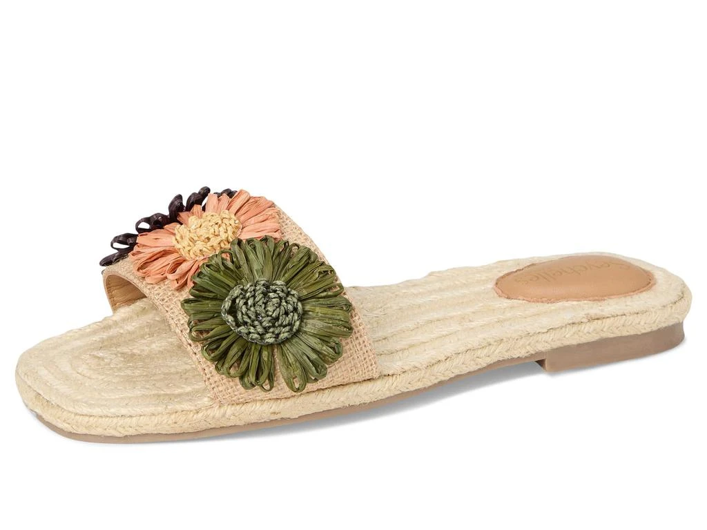 Seychelles Botanical Gardens Flowers Slide Sandal 7
