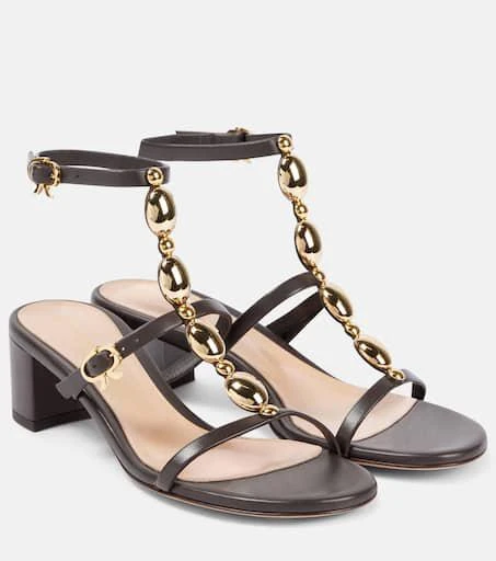 Gianvito Rossi 45 leather sandals 1