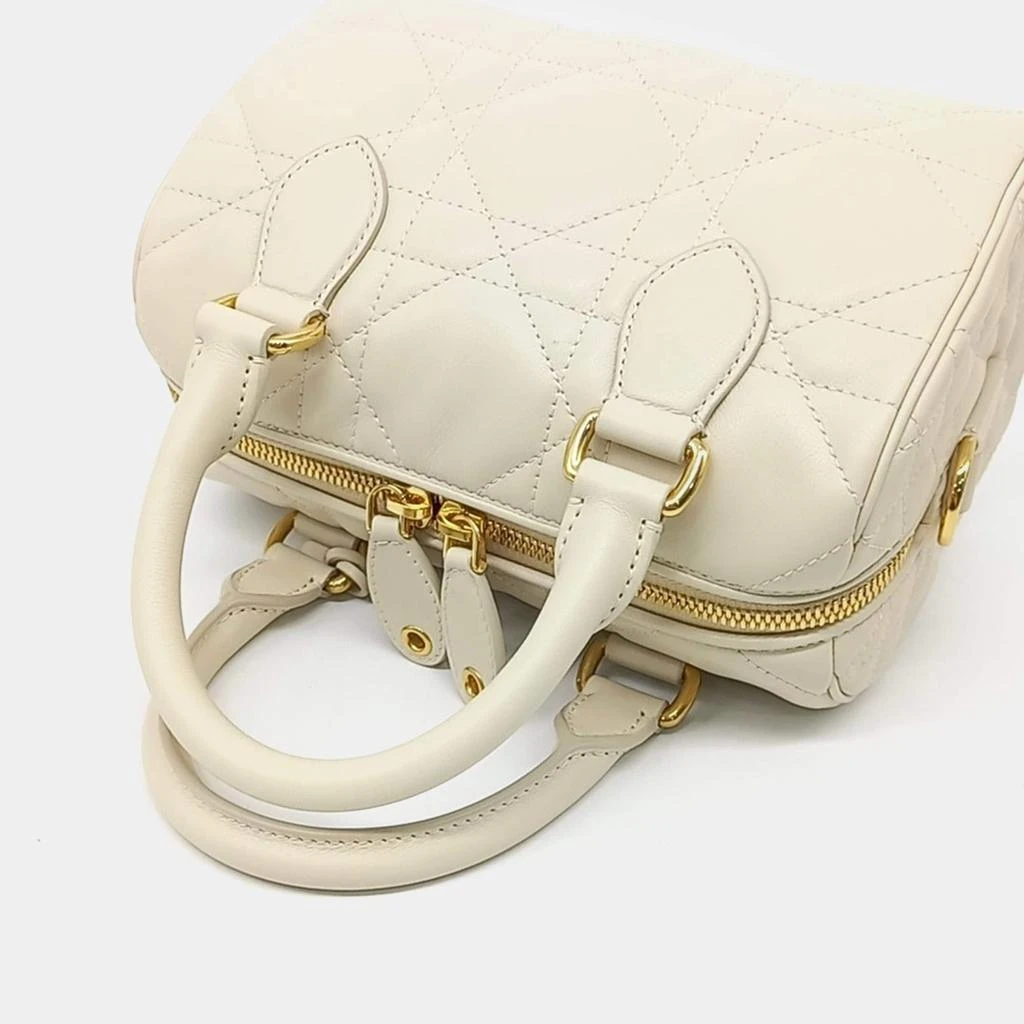 Dior Dior Ivory Leather Groove 20 Shoulder Bag 3