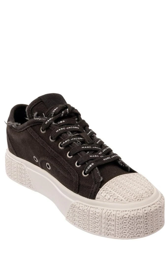 Marc Jacobs Marc Jacobs Distressed Lace-Up Sneakers 2