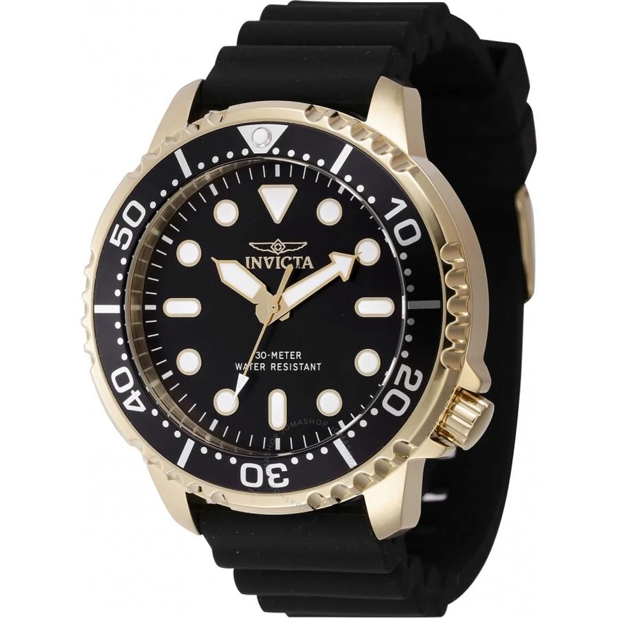 Invicta Pro Diver Quartz Black Dial Men's Watch 47226 1