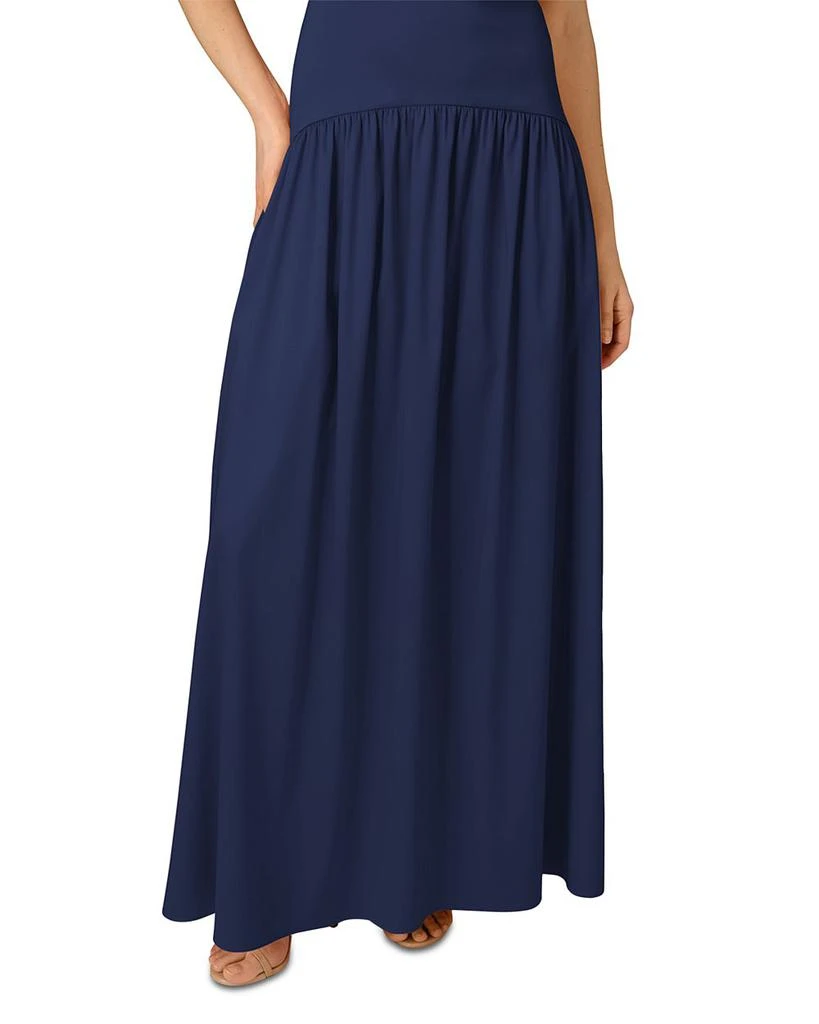 Aidan Mattox Mikado Maxi Dress 4