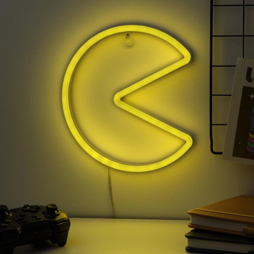 undefined Pac Man Wall Mountable LED Neon Light 1