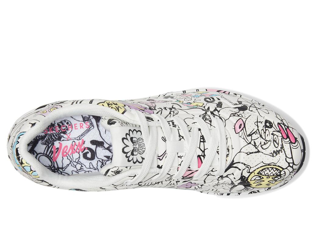 Skechers レディース Uno-Process Sketch Amazon.com | Skechers Women's UNO-Process Sketch Sneaker