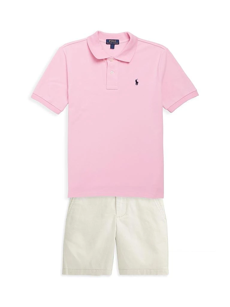 Ralph Lauren Little Boy's & Boy's Classic Mesh Knit Polo 2
