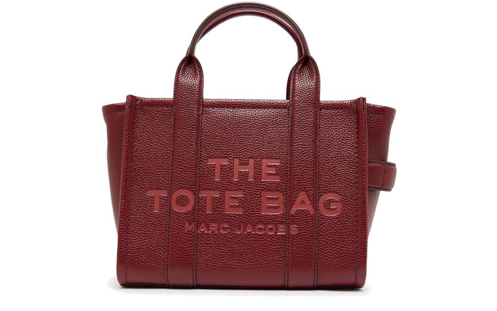 【MARC JACOBS】Leather small The Tote Bag Amazon.com: Marc Jacobs The Leather Small Tote Bag, Forest