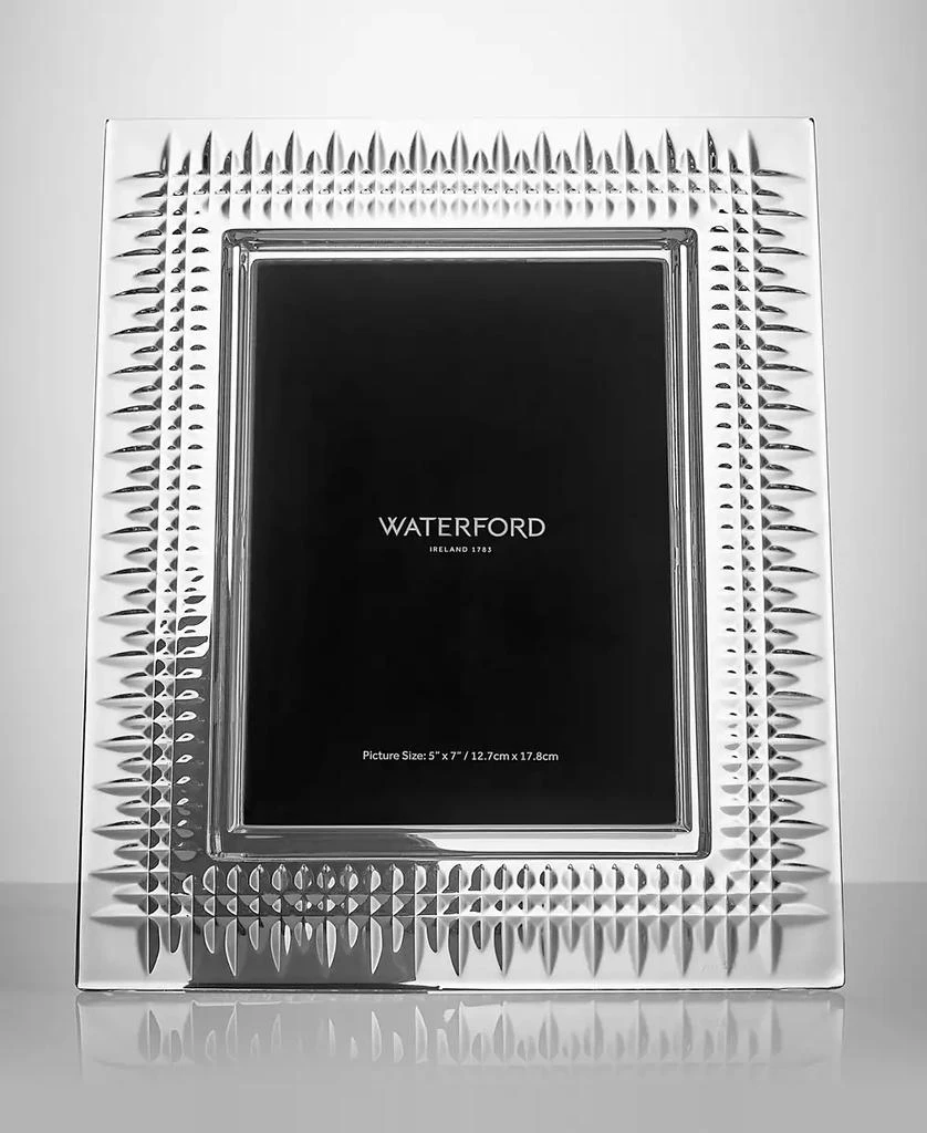 Waterford Crystal Lismore Diamond Picture Frame, 5x7" 2