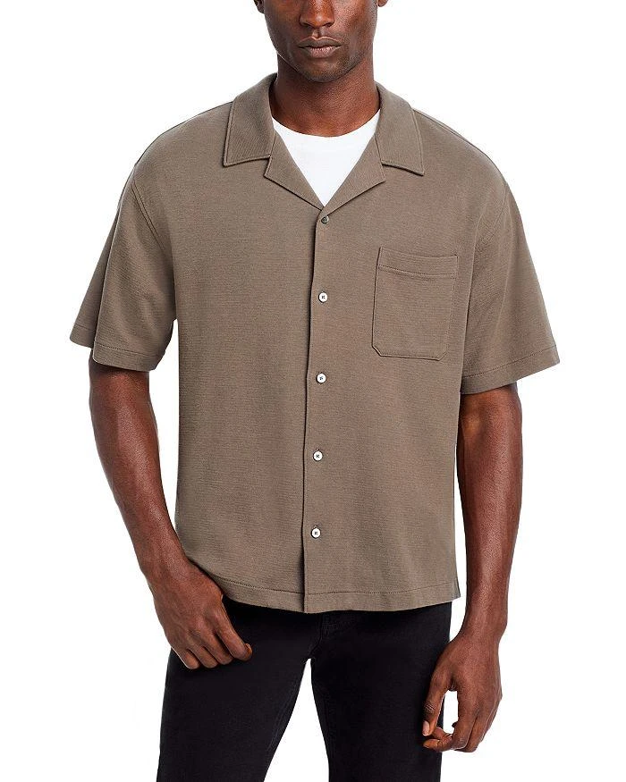 FRAME Duo Fold Cotton Relaxed Fit Button Down Camp Shirt 1