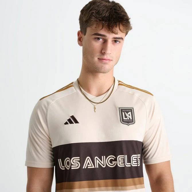 Adidas Men's adidas Los Angeles FC MLS 24-25 Third Replica Soccer Jersey 5