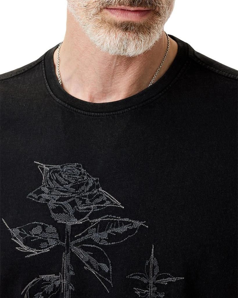 John Varvatos Rose & Skull Tee 5