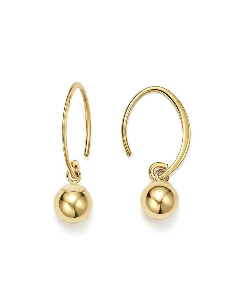 Bloomingdale
s 14K Yellow Gold Ball Drop Earrings 1
