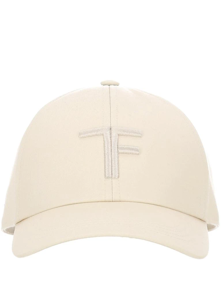 Tom Ford Tom Ford Logo-Embroidered Curved Peak Baseball Cap 1