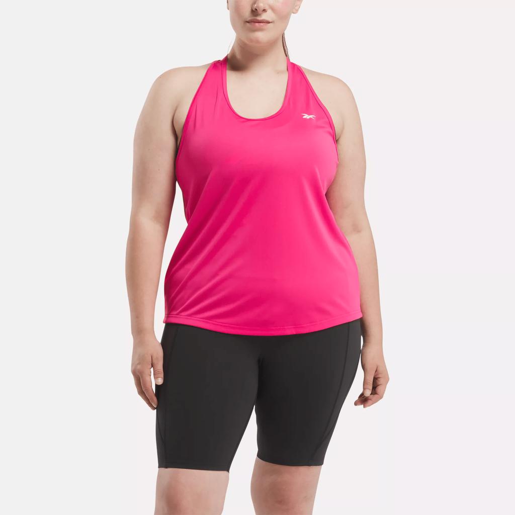Reebok Women's Workout Ready Mesh Back Tank Top (Plus Size)