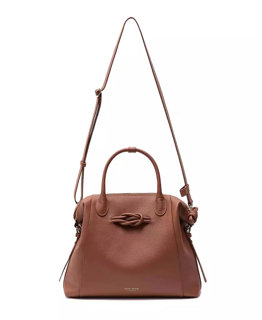 Esin Akan Wimbledon Large Leather Backpack Tote 4