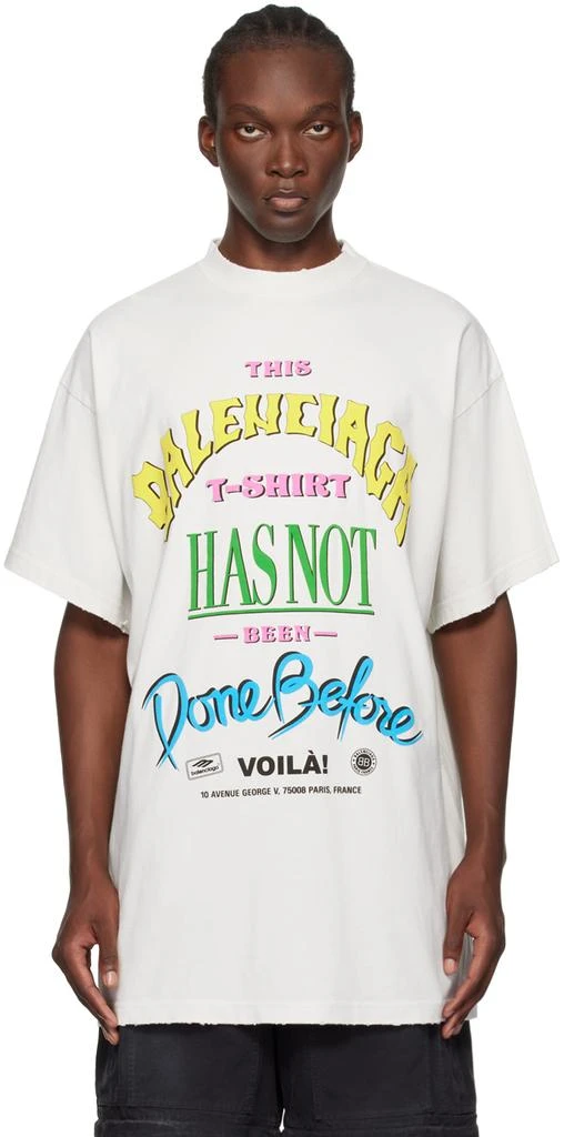 Balenciaga Off-White 'Not Been Done' T-Shirt 1