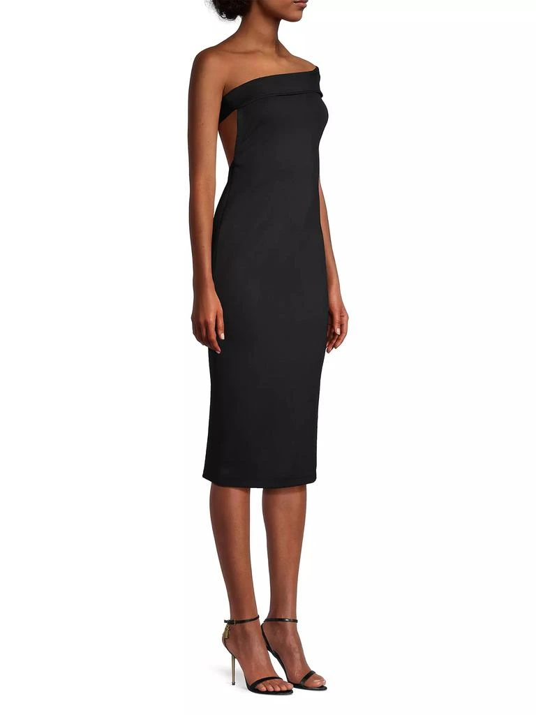 Victor Glemaud Off-the-Shoulder Open-Back Dress 4
