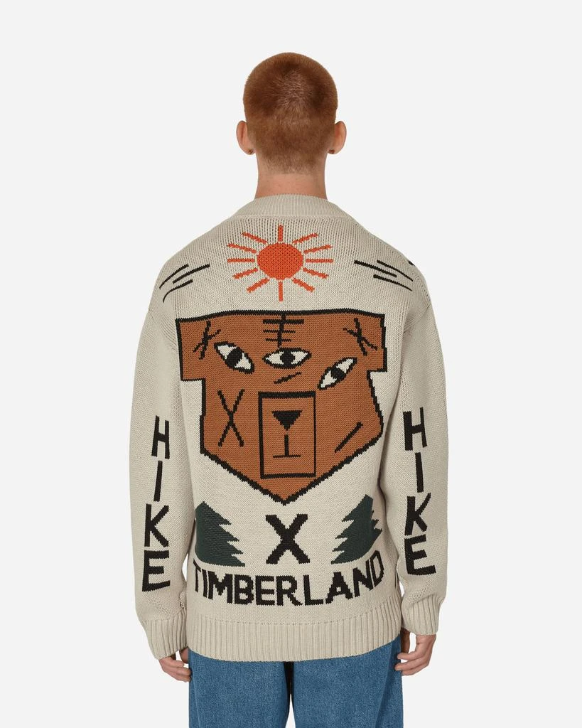 Timberland Nina Chanel Abney Intarsia Cardigan Light Beige 3