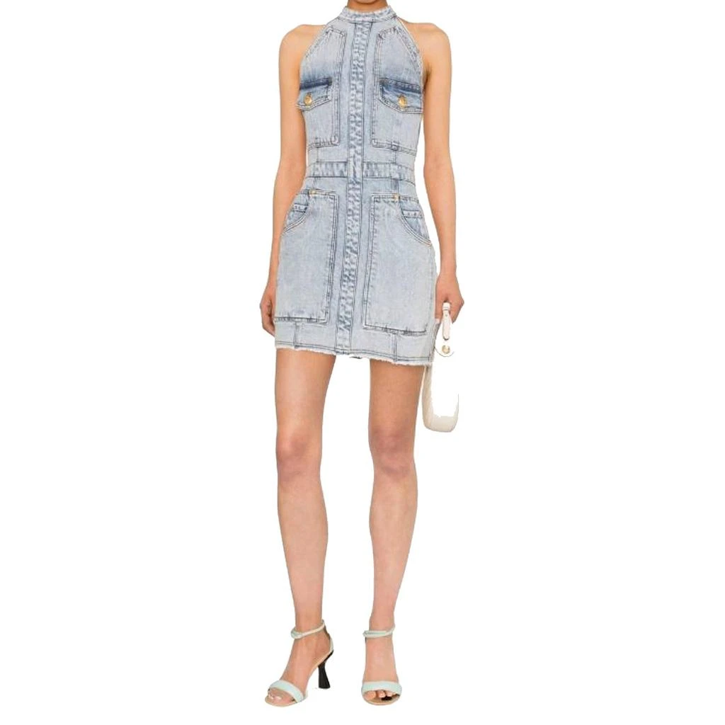 Balmain Balmain Denim Mini Dress 2