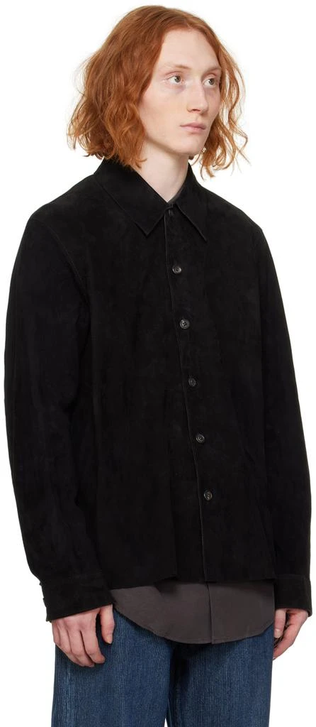 Our Legacy Black Welding Suede Jacket 2