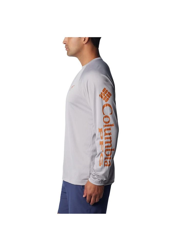 Columbia NCAA Texas Longhorns Terminal Tackle Omni-Shade Raglan Long Sleeve T-Shirt 3