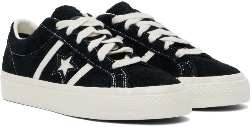 Converse Black One Star Academy Pro Suede Low Sneakers 4