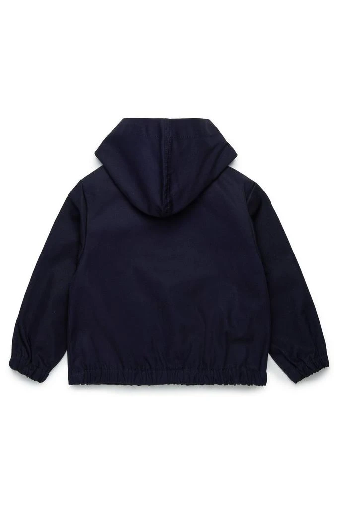 Marni Marni Kids Logo Embroidered Hooded Jacket 2