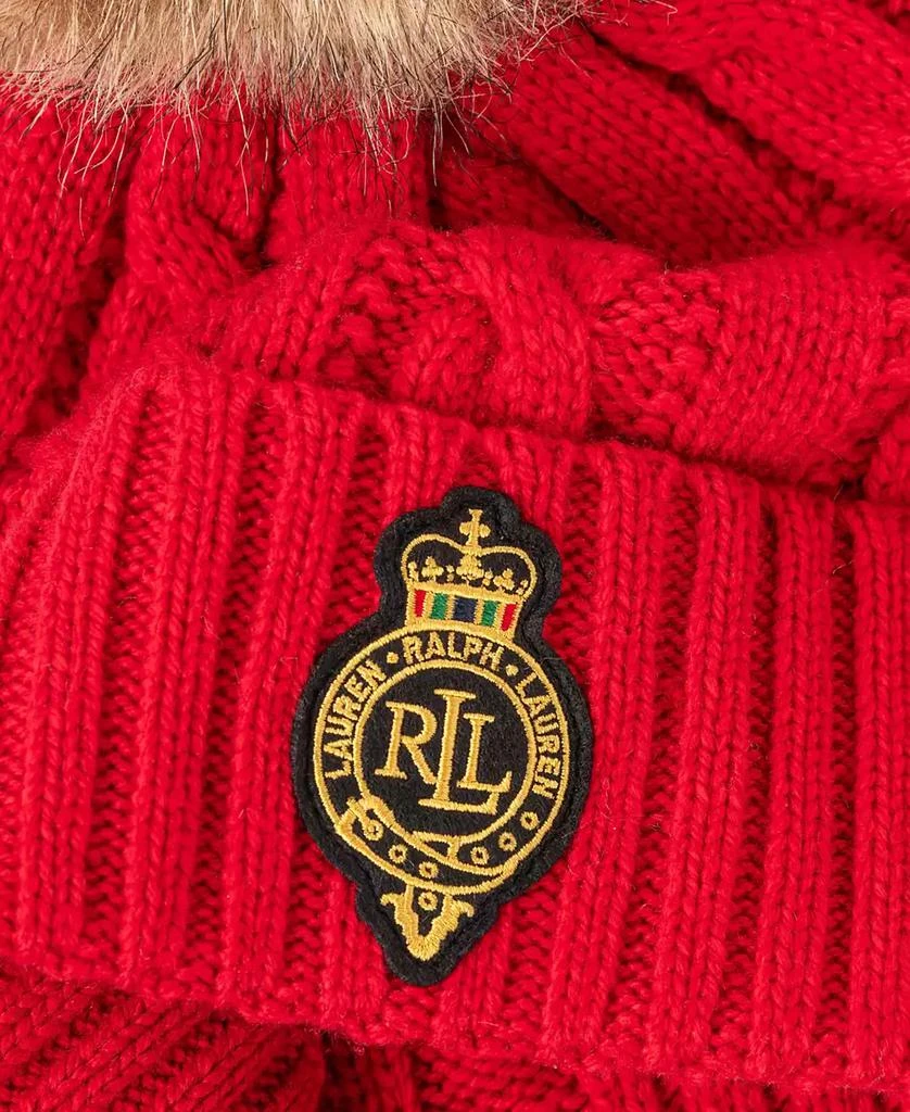 Lauren Ralph Lauren Cable Crest Patch Hat 3