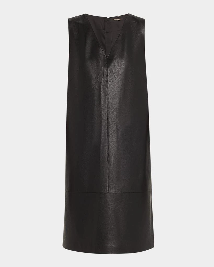 Kobi Halperin Graylen Sleeveless Vegan Leather Dress 1