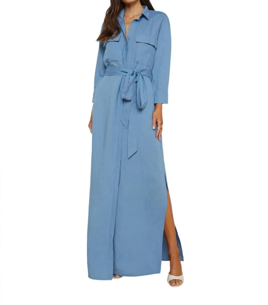 L'Agence L'Agence - Cameron Long Shirt Dress 1