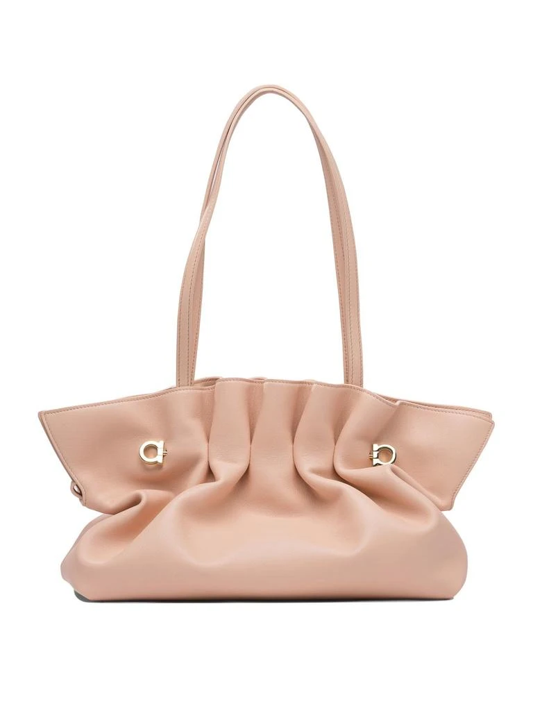 Salvatore Ferragamo Ferragamo Ruched Shoulder Bags 2