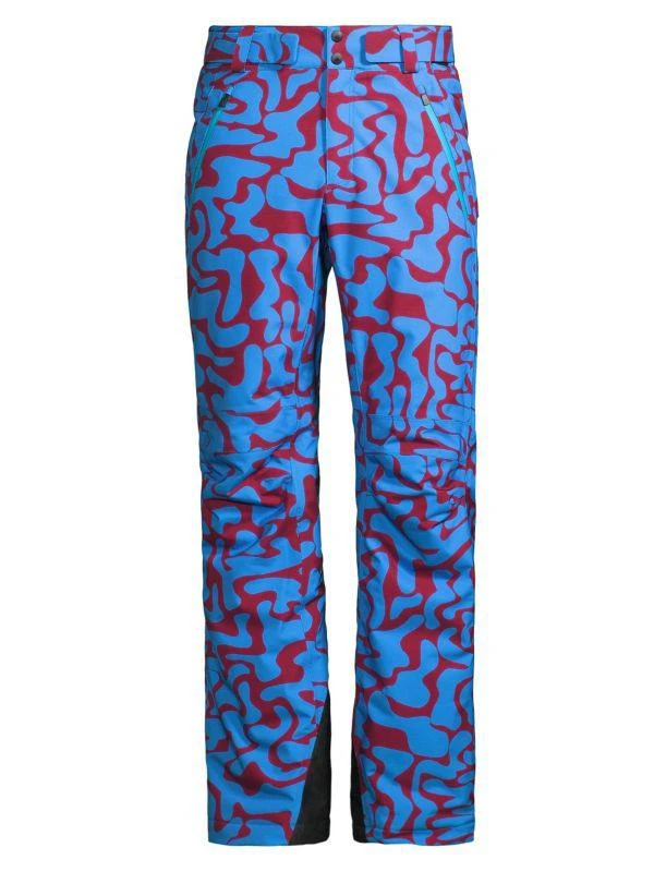 Aztech Mountain Team Folkh Abstract Wave Ski Pants 5