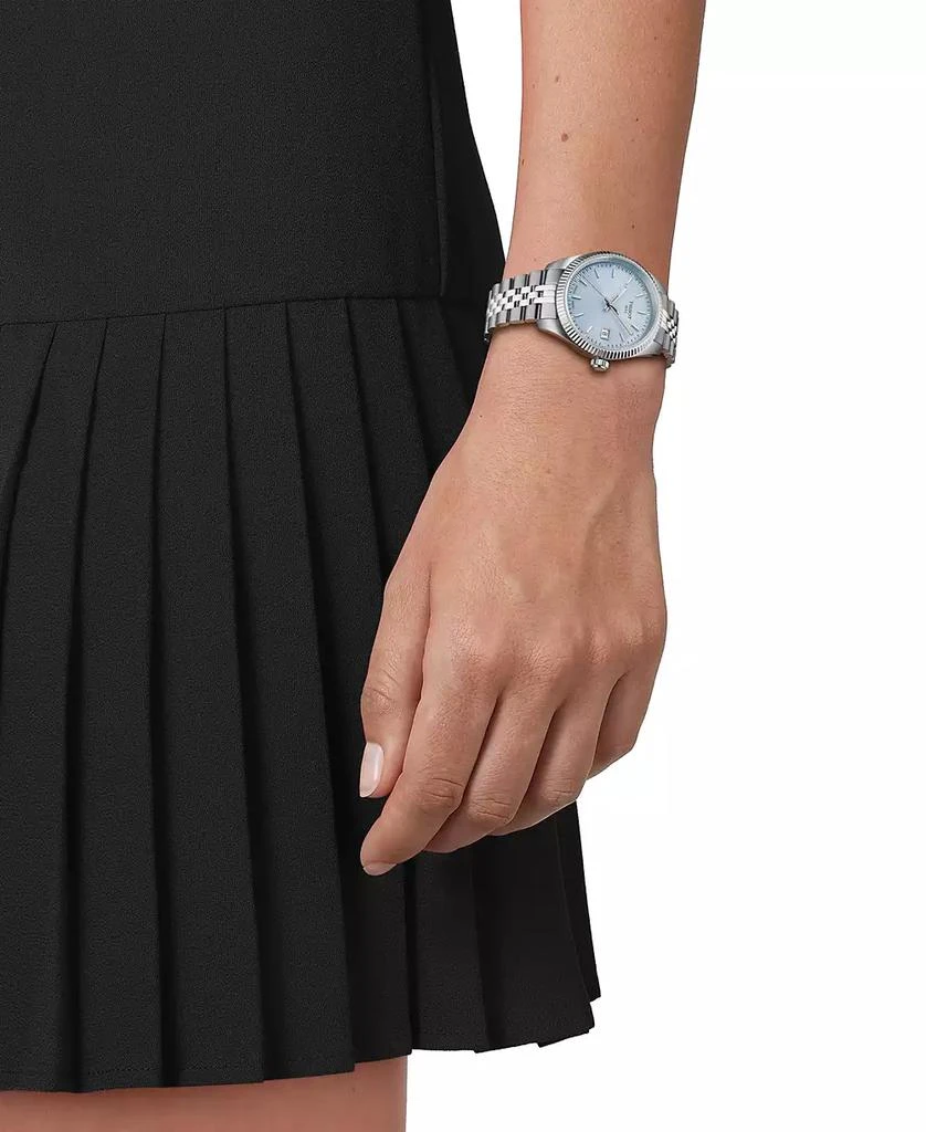 Tissot Women's Swiss Ballade Stainless Steel Bracelet Watch 34mm 4