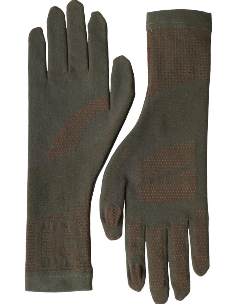 Dolce & Gabbana Cotton Stretch Wrist Length Women's Gloves