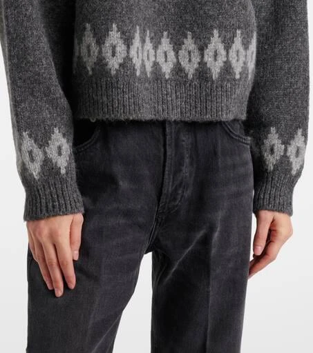 Nili Lotan Arleth Fair Isle alpaca-blend sweater 5